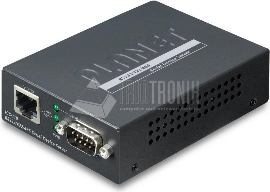Купить Moxa RS232/RS422/RS485 Serial Device Server Industrial Ethernet (ICS-110) в магазине wardena.ru