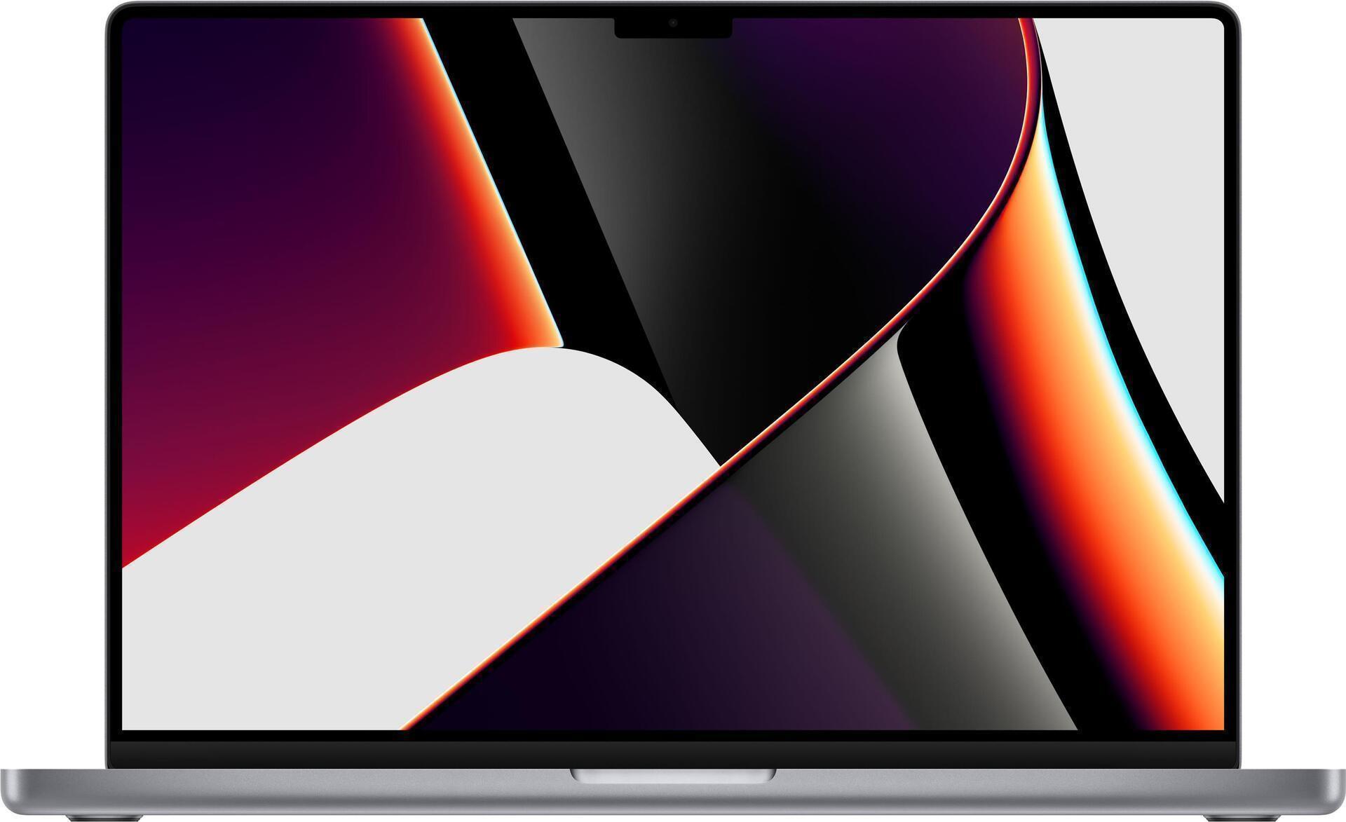 Купить Apple MacBook Pro - M1 Pro - macOS Monterey 12,0 - 16GB RAM - 1TB SSD - 41,1 cm (16.2") 3456 x 2234 @ 120 Hz - M1 Pro 16-core GPU - Bluetooth, Wi-Fi 6 - Space-grau - kbd: Deutsch (MK193D/A) в магазине wardena.ru