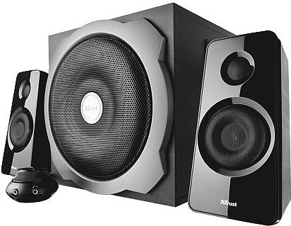 Купить Trust Tytan 2.1 Subwoofer Speaker Set - Lautsprechersystem - für PC - 2.1-Kanal - 60 Watt (Gesamt) - Schwarz (19019) в магазине wardena.ru