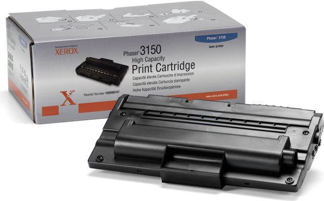 Купить Xerox Phaser 3150 - Mit hoher Kapazität - Schwarz - original - Tonerpatrone - für Phaser 3150 (109R00747) в магазине wardena.ru