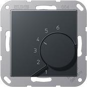 Купить JUNG TR A 246 ANM - Anthrazit - Thermoplast - Drehregler - AC - 24 V - 5 - 30 °C (TRA246ANM) в магазине wardena.ru