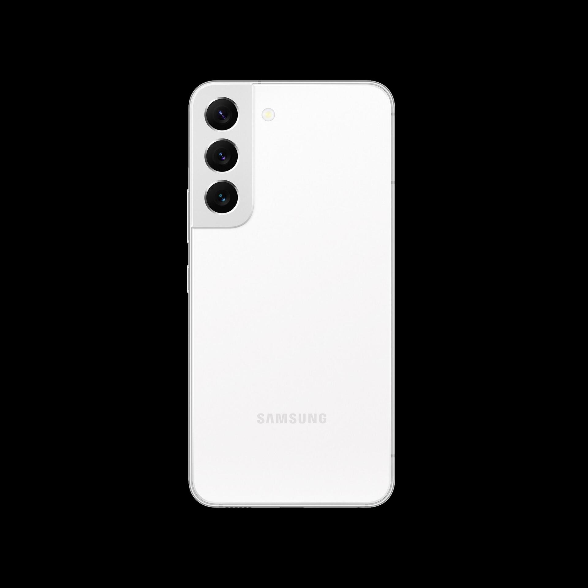 Купить Samsung Galaxy S22 - 5G Smartphone - Dual-SIM - RAM 8 GB / Internal Memory 256 GB - OLED-Display - 6.1" - 2340 x 1080 Pixel (120 Hz) - Triple-Kamera 50 MP, 12 MP, 10 MP - front camera 10 MP - Phantom White (SM-S901BZWGEUE) в магазине wardena.ru