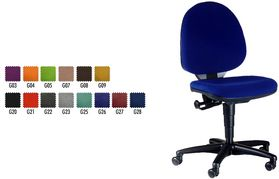 Купить Topstar Profi-Bürodrehstuhl "TOP PRO 2,50cm (1"), Stoff, anthrazit Rückenlehne mit integrierter Lendenwirbelstütze, Permanent- (T100 G22) в магазине wardena.ru