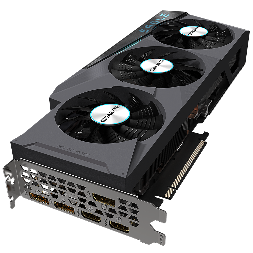 Купить Gigabyte GeForce RTX 3080 EAGLE OC 10G (rev. 2.0) - Grafikkarten - GF RTX 3080 - 10GB GDDR6X - PCIe 4,0 x16 - 2 x HDMI, 3 x DisplayPort (GV-N3080EAGLE OC-10GD 2.0) в магазине wardena.ru