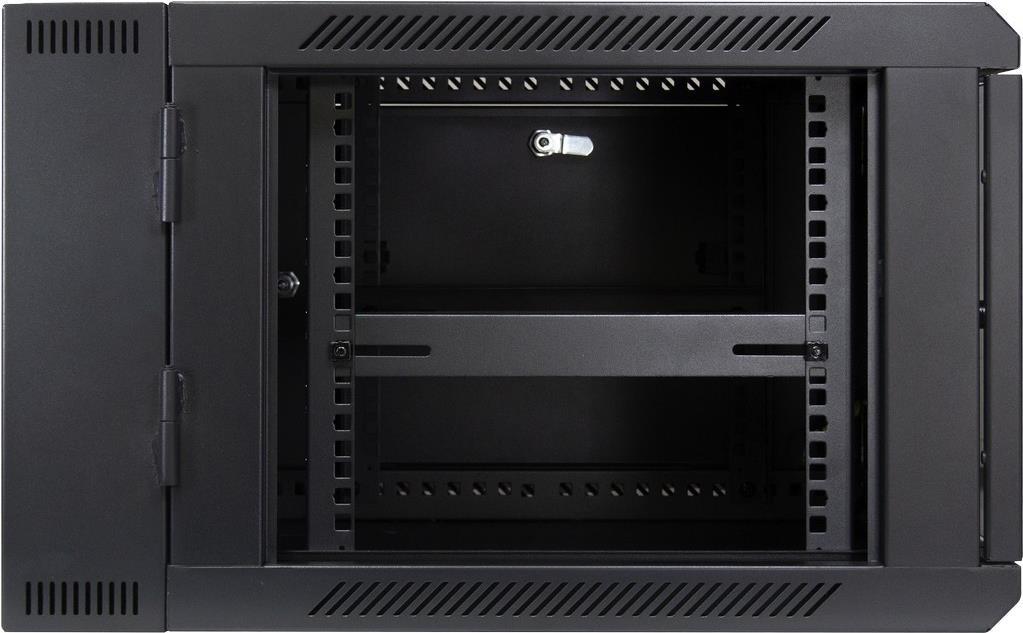 Купить Inter-Tech SMB-6606 - 6U - Wandmontiertes Regal - 40 kg - Schwarz - Metall - Gehärtetes Glas - Geschlossen (88887255) в магазине wardena.ru