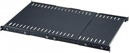 Купить Intellinet 48,30cm (19") Fixed Extending Shelf - Rack - Regal - Schwarz, RAL 9005 - 1U - 48,3 cm (19") (714389) в магазине wardena.ru