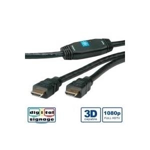 Купить ROLINE HDMI High Speed Kabel ST-ST, mit Repeater 30m (14.01.3465) в магазине wardena.ru