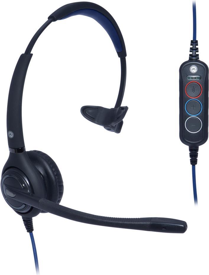 Купить JPL-501S-USB Kopfhörer Verkabelt Kopfband Büro/Callcenter USB Typ-A Schwarz (575-329-001) в магазине wardena.ru
