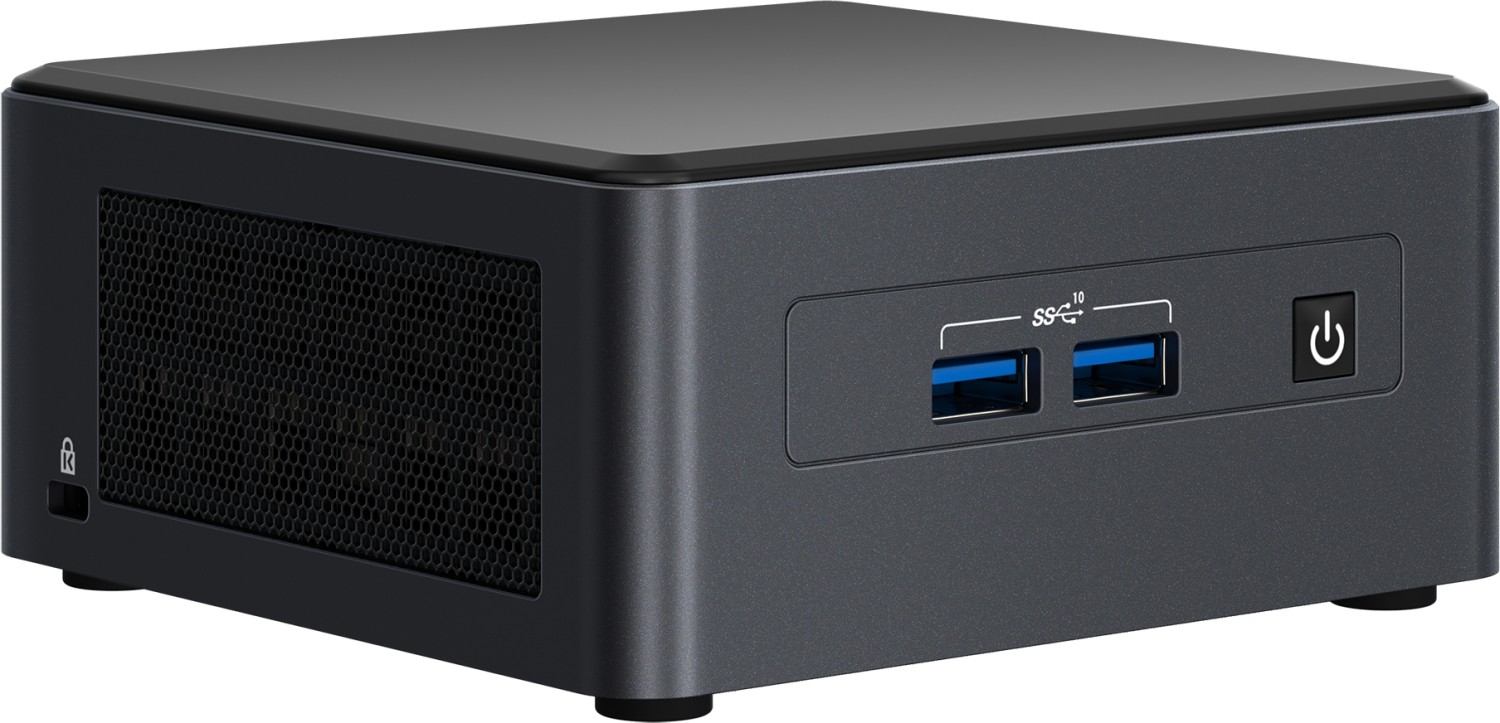Купить Intel Next Unit of Computing Kit 11 Pro Kit - NUC11TNHi30L - Barebone - Mini-PC - 1 x Core i3 1115G4 / 3 GHz - RAM 0GB - UHD Graphics - GigE, 2,5 GigE - WLAN: 802,11a/b/g/n/ac/ax, Bluetooth 5,1 (BNUC11TNHI30L00) в магазине wardena.ru
