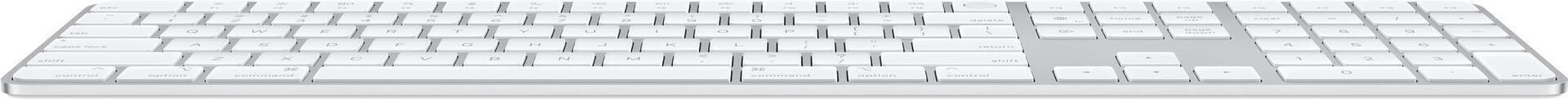 Купить Apple Magic Keyboard with Touch ID and Numeric Keypad - Tastatur - Bluetooth - AZERTY - Französisch - Silber - für iMac (Anfang 2021), Mac mini (Ende 2020), MacBook Air (Ende 2020), MacBook Pro (Ende 2020) (MK2C3F/A) в магазине wardena.ru