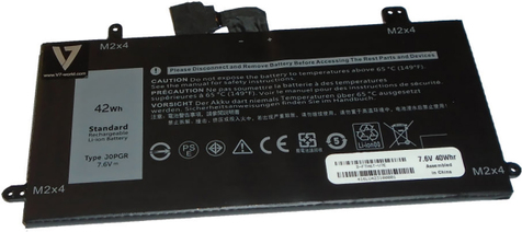 Купить V7 - Laptop-Batterie (gleichwertig mit: Dell FTH6T, Dell J0PGR, Dell X16TW) - 4 Zellen - 40 Wh - für Dell Latitude 5285 2-in-1, 5290 2-in-1 (D-FTH6T-V7E) в магазине wardena.ru