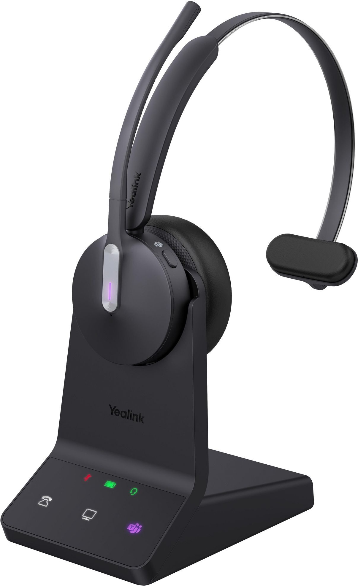 Купить Yealink Wh64 Mono Teams Headset Office/Call Center Micro-Usb Bluetooth Black (WH64 MONO TEAMS) в магазине wardena.ru
