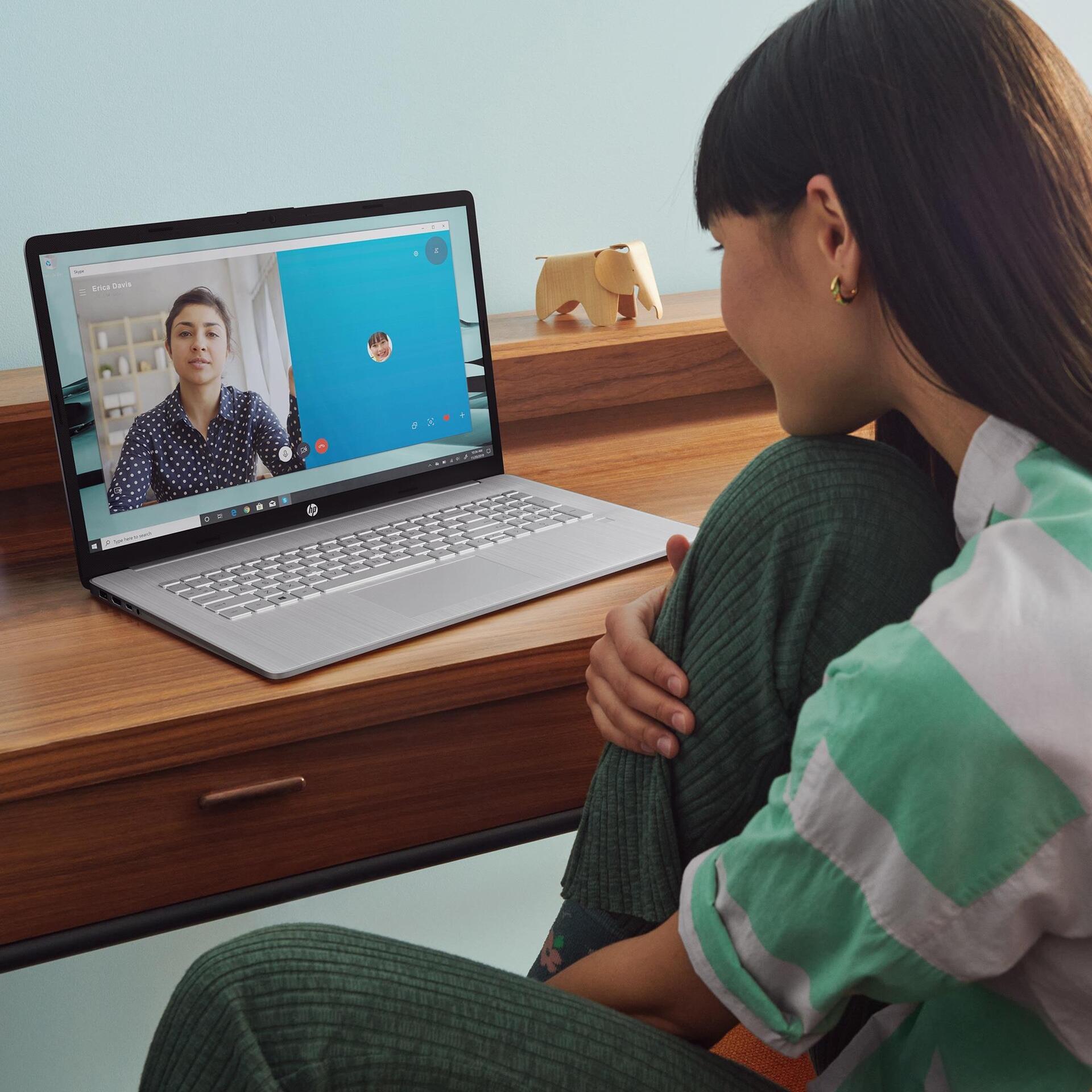 Купить HP 17-cn0534ng i3-1125G4 Notebook 43,9 cm (17.3" ) HD+ Intel® Core™ i3 8 GB DDR4-SDRAM 512 GB SSD Wi-Fi 5 (802.11ac) Windows 11 Home Silber (63W63EA) в магазине wardena.ru