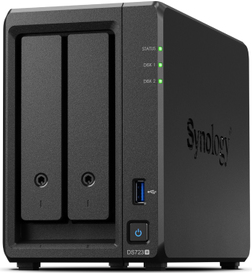 Купить Synology DiskStation DS723+ NAS & Speicherserver Tower Eingebauter Ethernet-Anschluss Schwarz R1600 (DS723+) в магазине wardena.ru