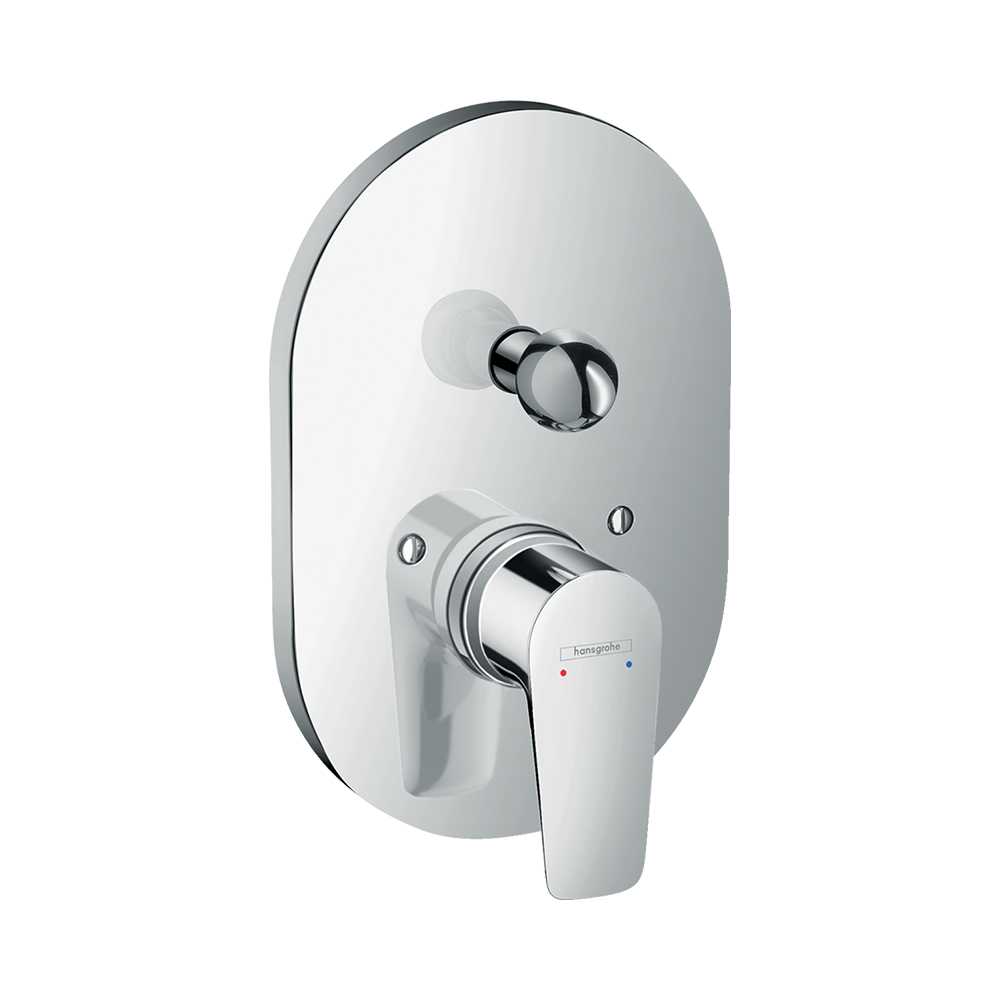 Купить Hansgrohe Talis E Смеситель для ванны однорычажный скрытый монтаж хром 71746000 в магазине wardena.ru