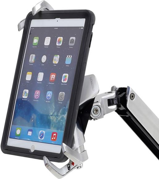 Купить Ergotron Sit-Stand Combo Arm with Worksurface - Wandhalterung für LCD-Display/Tastatur/Maus/Strichcodescanner - Kunststoff, Aluminium - Polished Aluminum - Bildschirmgröße: bis zu 61 cm (bis zu 61,00cm (24") ) (45-460-026) в магазине wardena.ru