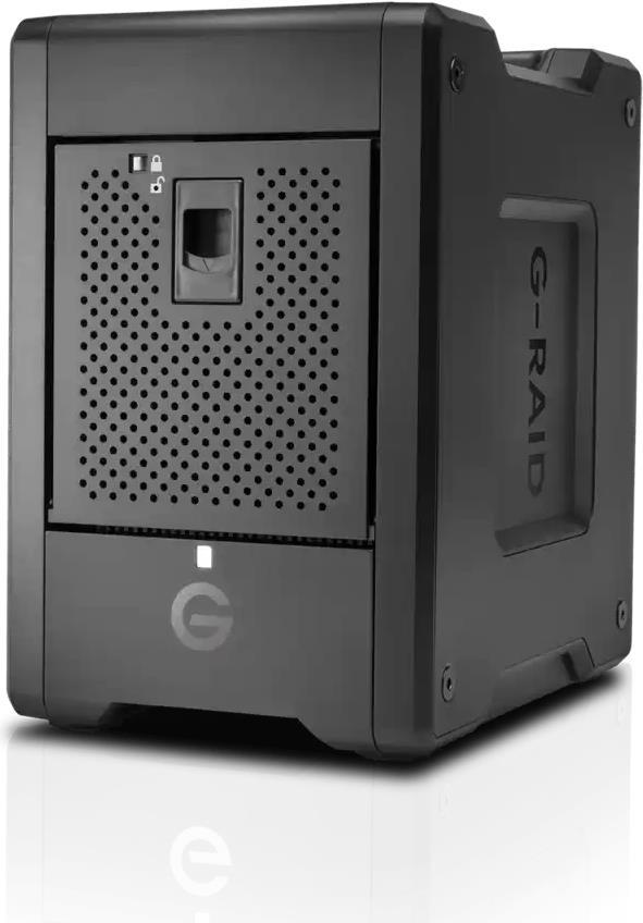 Купить SanDisk Professional G-RAID SHUTTLE 4 - Festplatten-Array - 72 TB - 4 Schächte - HDD 18 TB x 4 - Thunderbolt 3, USB 3.2 Gen 2 (extern) (SDPH34H-072T-MBAAB) в магазине wardena.ru
