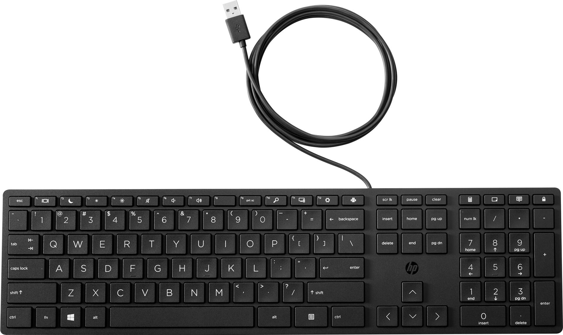 Купить HP L95712-181 Tastatur USB AZERTY Belgisch Schwarz (L95712-181) в магазине wardena.ru