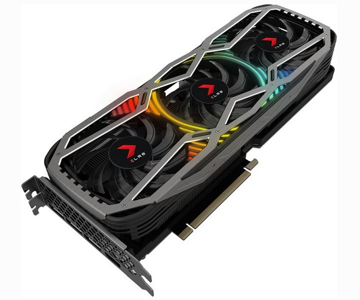 Купить PNY XLR8 GeForce RTX 3080 Ti Gaming REVEL EPIC-X RGB Triple Fan - Grafikkarten - GF RTX 3080 Ti - 12 GB GDDR6X - PCIe 4.0 x16 - HDMI, 3 x DisplayPort (VCG3080T12TFXPPB) в магазине wardena.ru