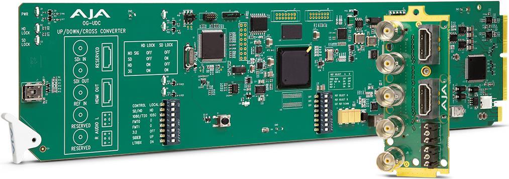 Купить AJA OG-UDC - Aufwärts-/Abwärts-/Querwandler - Grün - 2048 x 1080 Pixel - 480i,576i,625i,720p,1080i,1080p - 0 - 40 °C - -40 - 60 °C (OG-UDC) в магазине wardena.ru