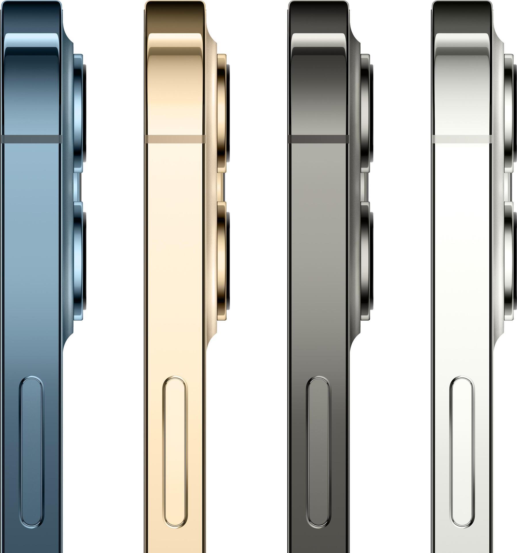 Купить Apple iPhone 12 Pro Max - 5G Smartphone - Dual-SIM / Internal Memory 512 GB - OLED-Display - 6.7" - 2778 x 1284 Pixel - Triple-Kamera 12 MP, 12 MP, 12 MP - front camera 12 MP - Silber (MGDH3ZD/A) в магазине wardena.ru