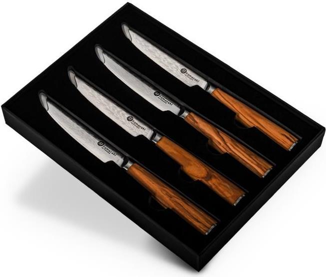 Купить Messerset aus Damaststahl für Steaks KAMAZAKI KZI001SET в магазине wardena.ru