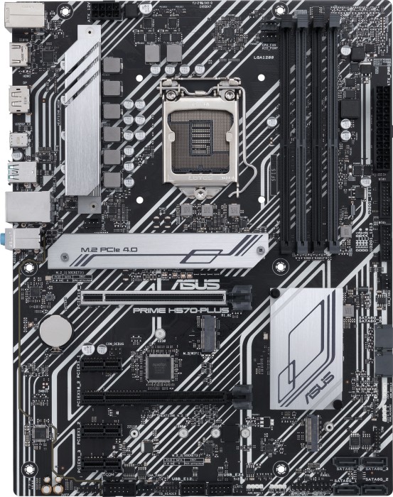 Купить ASUS PRIME H570-PLUS - Motherboard - ATX - LGA1200-Sockel - H570 Chipsatz - USB-C Gen2, USB 3.2 Gen 1, USB 3.2 Gen 2 - Gigabit LAN - Onboard-Grafik (CPU erforderlich) - HD Audio (8-Kanal) (90MB16M0-M0EAY0) в магазине wardena.ru