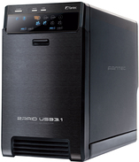 Купить FANTEC QB-X2U31R - Festplatten-Array - 2 Schächte (SATA-600) - USB 3,1 (extern) (2133) в магазине wardena.ru