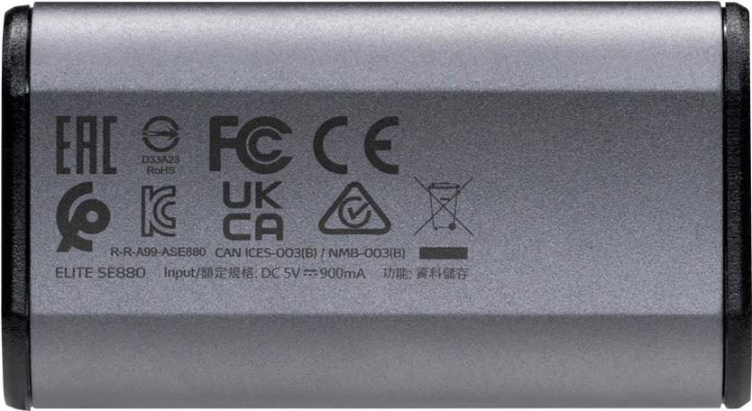 Купить ADATA Elite SE880 - 4 TB - USB Typ-C - USB 3.2 Gen 2x2 - 2000 MB/s - 20 Gbit/s - Grau (AELI-SE880-4TCGY) в магазине wardena.ru