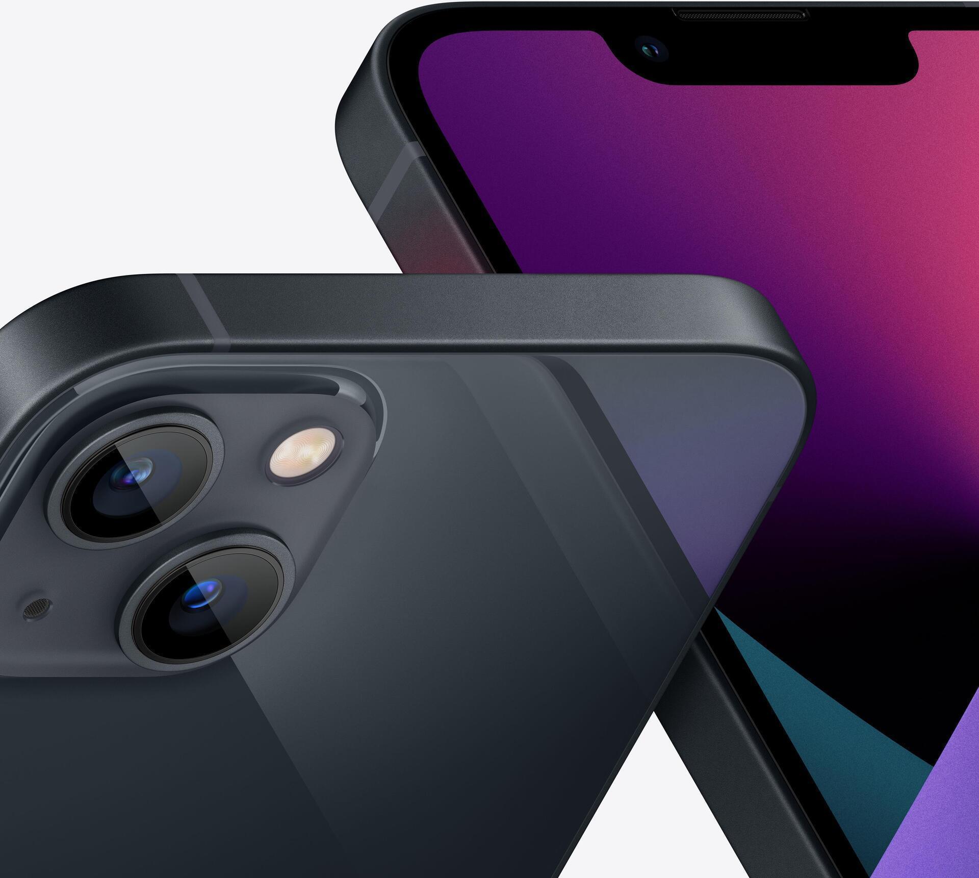 Купить Apple iPhone 13 mini - Smartphone - Dual-SIM - 5G NR - 512GB - 5.4" - 2340 x 1080 Pixel (476 ppi (Pixel pro" )) - Super Retina XDR Display - 2 x Rückkamera 12 MP Frontkamera - Midnight (MLKA3ZD/A) в магазине wardena.ru