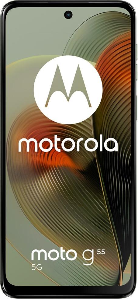 Купить Motorola moto g55 5G 16,5 cm (6.49") Dual-SIM Android 14 USB Typ-C 12 GB 256 GB 5000 mAh Grün (PB5U0034PL) в магазине wardena.ru