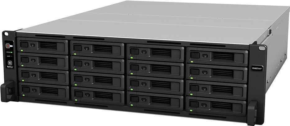 Купить Synology RackStation RS4021xs+ - NAS-Server - 16 Schächte - 192 TB - Rack - einbaufähig - SATA 6Gb/s - HDD 12 TB x 16 - RAID 0, 1, 5, 6, 10, JBOD, 5 Hot Spare, 6 Hot Spare, 10-Hot-Spare, 1 Hot-Spare, RAID F1, F1 Hot Spar (K/RS4021XS+ + 16X HAT5300-12T) в магазине wardena.ru