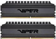 Купить Patriot Viper 4 Blackout Series - DDR4 - Kit - 16 GB: 2 x 8 GB - DIMM 288-PIN - 4400 MHz / PC4-35200 - CL18 - 1.45 V - ungepuffert - non-ECC - Schwarz (PVB416G440C8K) в магазине wardena.ru