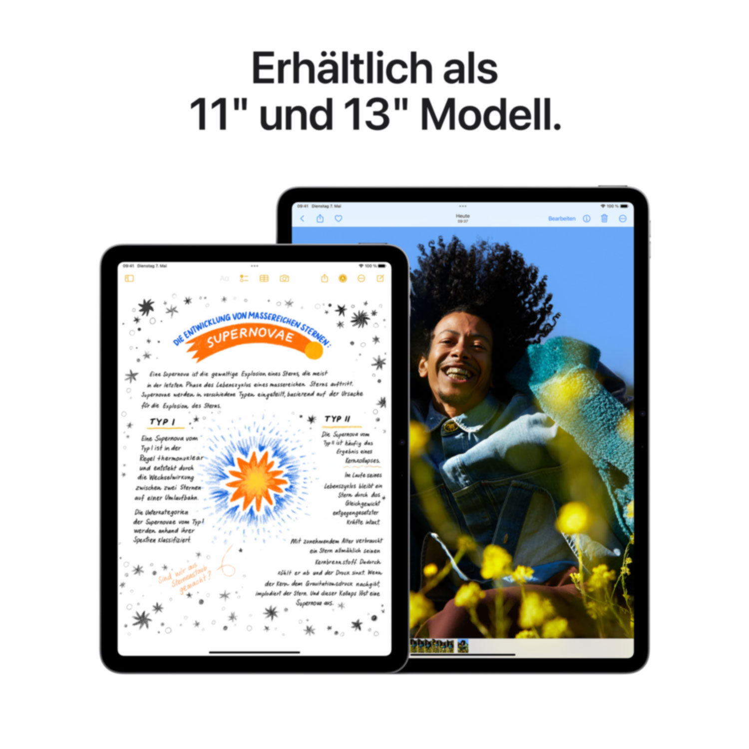 Купить Apple iPad Air (6th Generation) Air 5G Apple M TD-LTE & FDD-LTE 1 TB 33 cm (13") 8 GB Wi-Fi 6E (802.11ax) iPadOS 17 Grau (MV743NF/A) в магазине wardena.ru