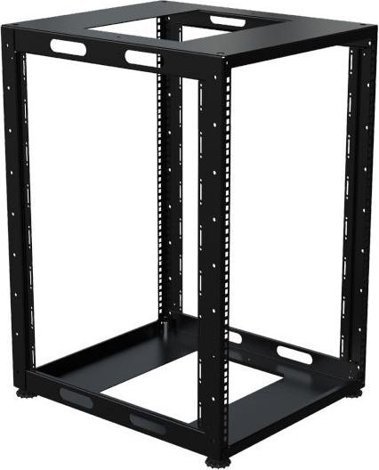 Купить Lanview 19" D Special Open Fram RAL 9005 Black (LVN-OPEN-16U-BL) в магазине wardena.ru