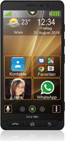 Купить Bea-fon M5 - 4G Smartphone - RAM 2 GB / Internal Memory 16 GB - microSD slot - LCD-Anzeige - 5.5" - 1280 x 720 Pixel - rear camera 13 MP - front camera 8 MP - Anthrazit / Sandstein (M5_EU001B) в магазине wardena.ru