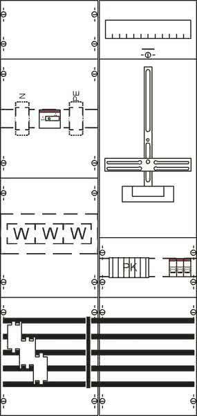 Купить Striebel & John 2CPX034032R9999 KA4311 Zählerschrank Inhalt 1 St. (2CPX034032R9999) в магазине wardena.ru