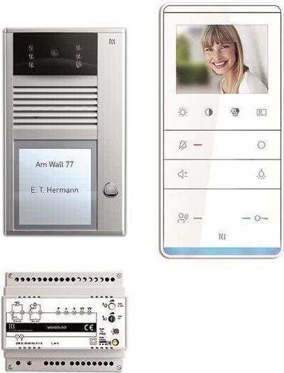 Купить TCS easy:pack V2D Video AP PVC2310-0010 f.1 Wohneinheit aus Außenstation AVC 1 (PVC2310-0010) в магазине wardena.ru