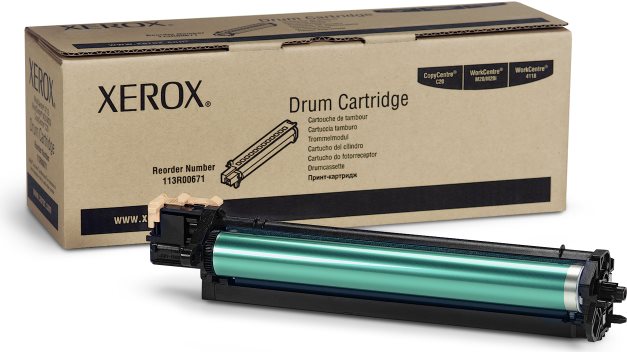 Купить Xerox - Trommel-Kit - 20000 Seiten - für Copycentre C20, FaxCentre 2218, WorkCentre 4118p, 4118x, M20, M20i (113R00671) в магазине wardena.ru