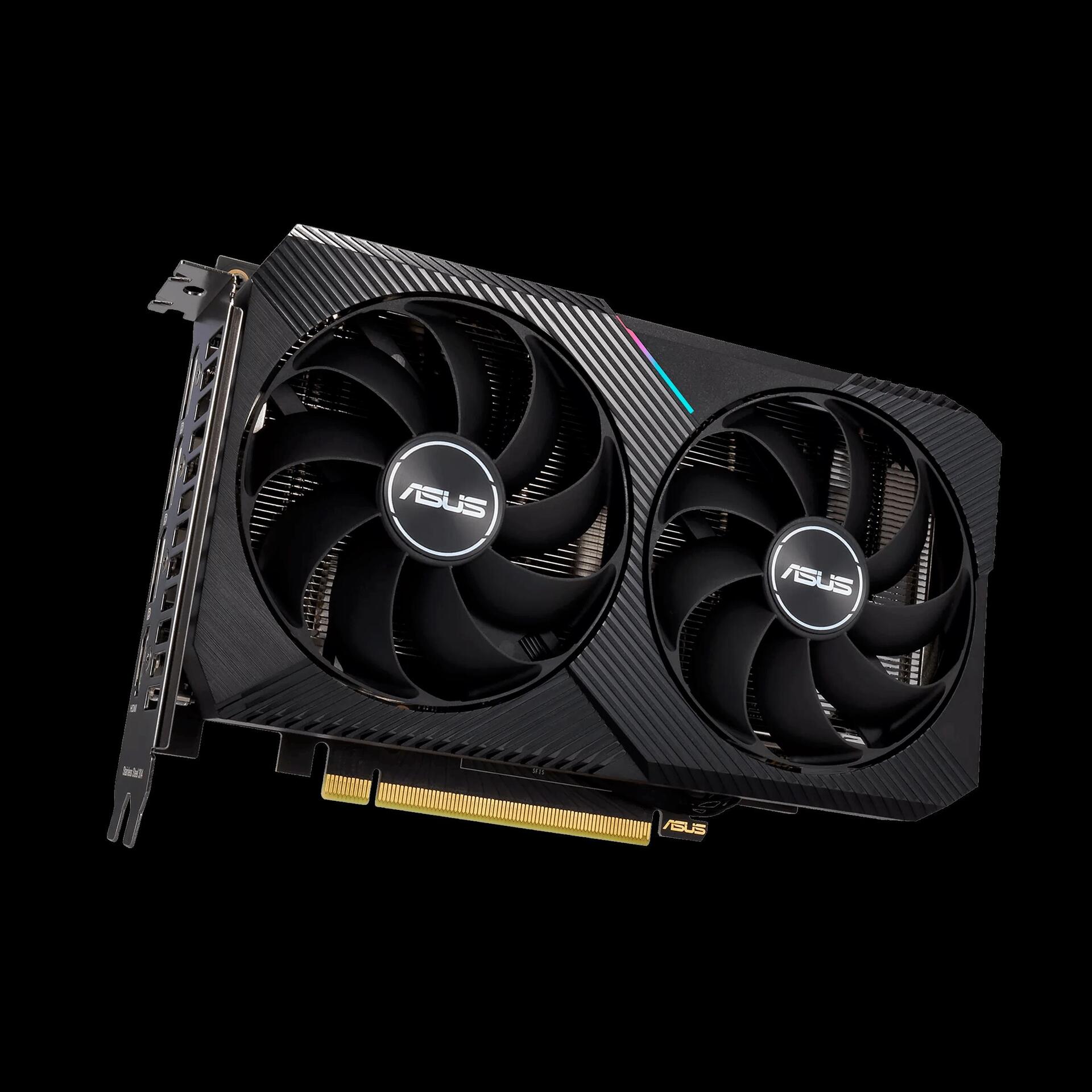 Купить ASUS Dual GeForce RTX 3050 - Grafikkarten - GF RTX 3050 - 8 GB GDDR6 - PCIe 4.0 - HDMI, 3 x DisplayPort (90YV0HH1-M0NA00) в магазине wardena.ru