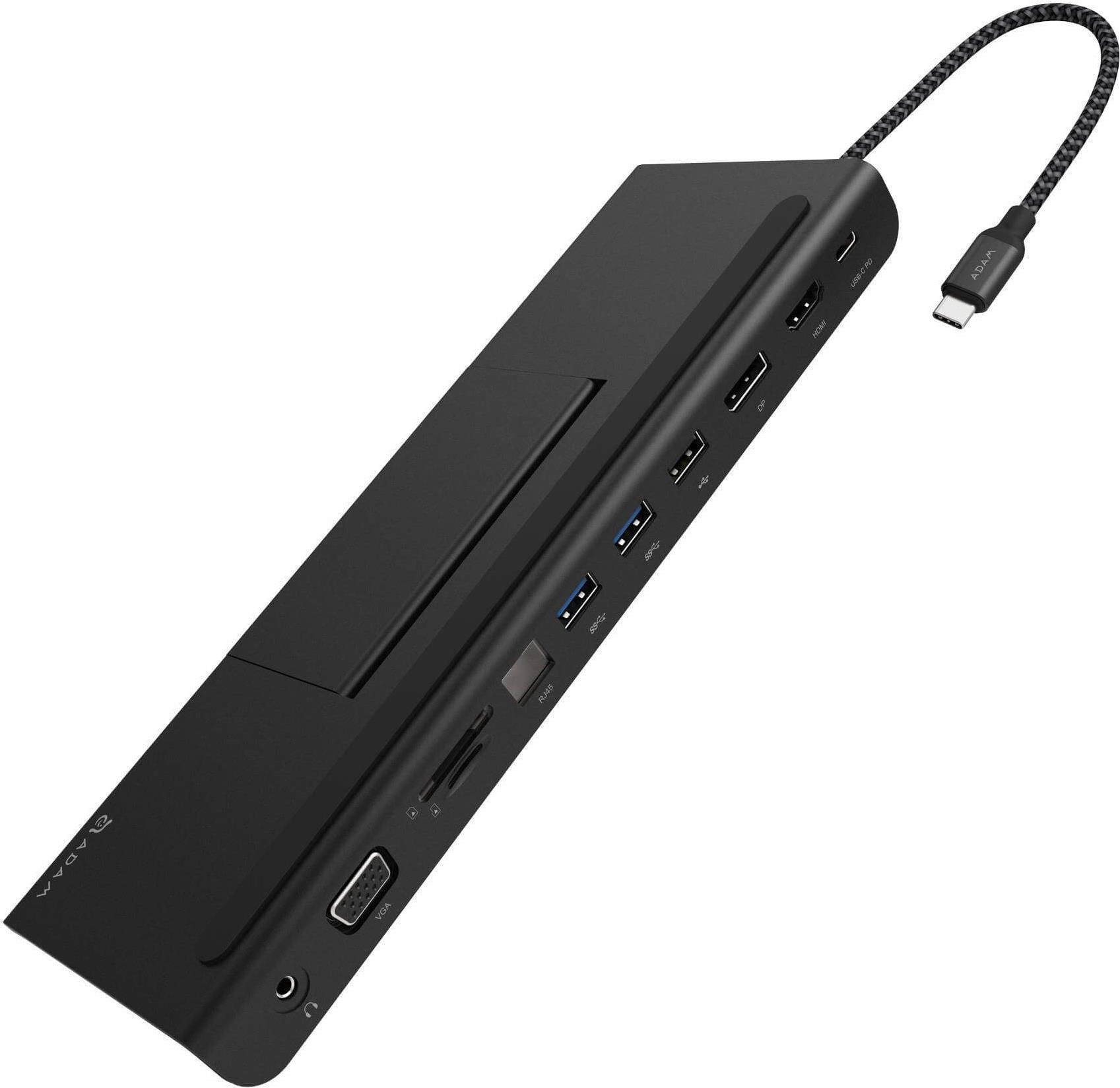Купить ADAM elements CASA Hub Pro 11-in-1 | Apple MacBook & USB-C Notebooks | schwarz | AAPADHUBPROBK (AAPADHUBPROBK) в магазине wardena.ru