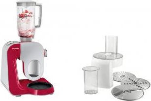 Купить Bosch MUM5 CreationLine MUM58720 - Küchenmaschine - 1000 W - Dunkelrot / Silber в магазине wardena.ru