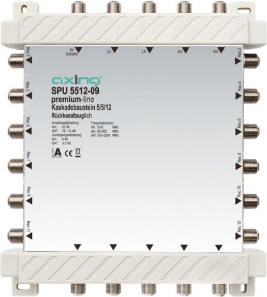Купить Axing SPU 5512-09 Passive Kaskade 12,70cm (5") 12 (SPU 5512-09) в магазине wardena.ru