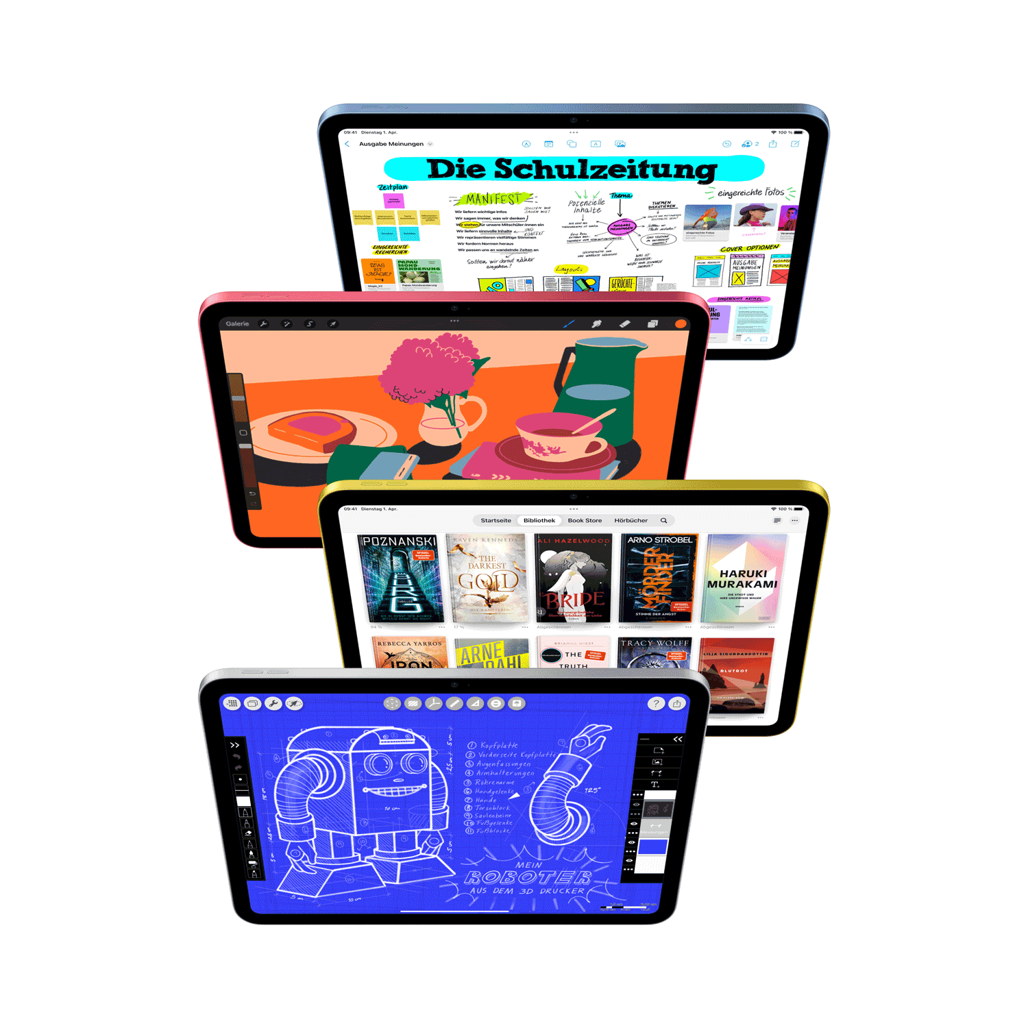 Купить Apple iPad 11 Wi-Fi 128GB (silber) 11.Gen (MD3Y4TY/A) в магазине wardena.ru