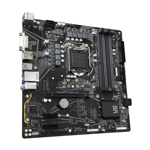 Купить Gigabyte B560M DS3H V2 Motherboard Intel B460 LGA 1200 micro ATX (B560M DS3H V2) в магазине wardena.ru