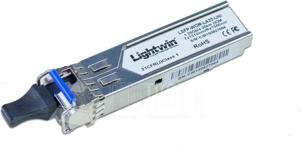 Купить Lightwin WDM SFP+ 10GBase-LR Singlemode, 10KM, Universal kompatibel SFPs / XFPs (LSFP-10G-WDM-LB10-UNI) в магазине wardena.ru