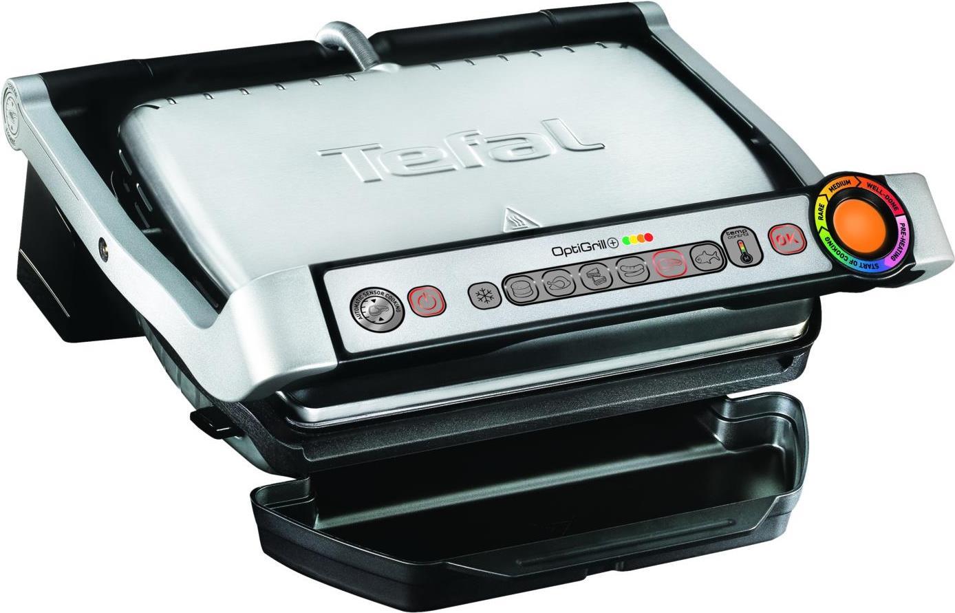 Купить Tefal GC716D - Schwarz - Metallisch - Edelstahl - Tisch - Tasten - Rost - 300 x 200 mm (GC 716 D) в магазине wardena.ru