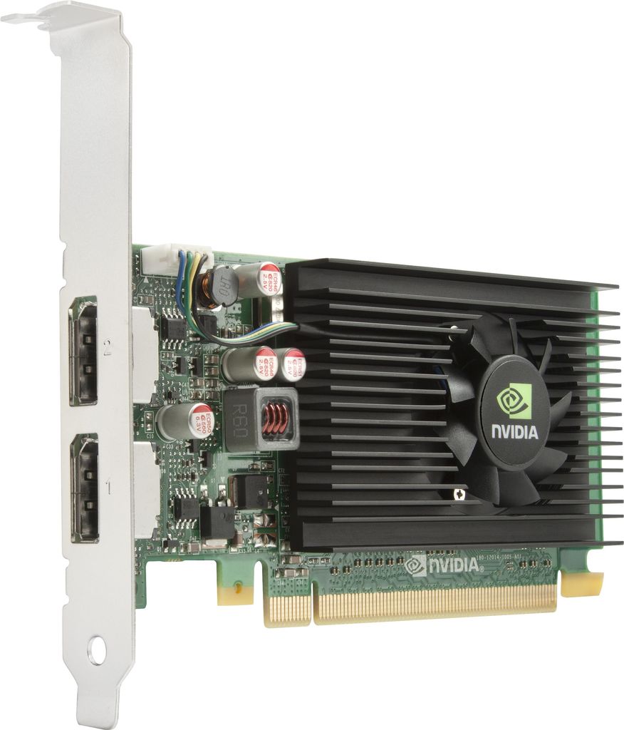 Купить HP Inc. NVIDIA NVS 310 - Grafikkarten - Quadro NVS 310 - 1GB DDR3 - PCIe 2,0 x16 Low-Profile - 2 x DisplayPort - CTO - für Workstation Z240 (818869-001) в магазине wardena.ru