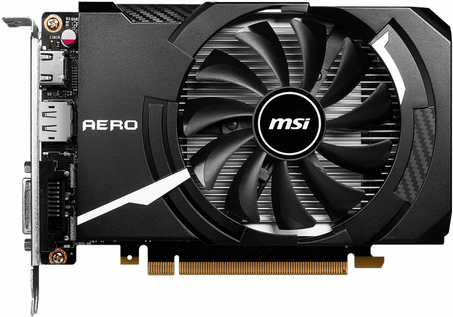 Купить MSI GeForce GTX 1630 AERO ITX 4G OC - Grafikkarten - NVIDIA GeForce GTX 1630 - 4GB GDDR6 - PCIe 3.0 x16 - DVI, HDMI, DisplayPort (V809-4216R) в магазине wardena.ru