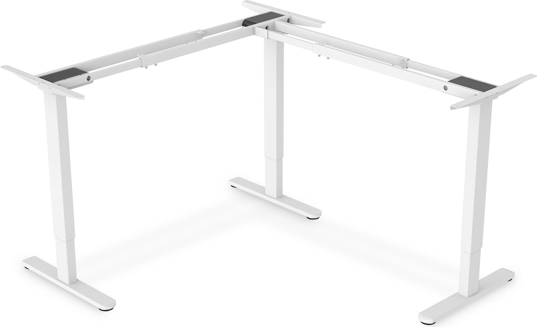 Купить Digitus Elektrisch höhenverstellbares Tischgestell - 90° L-Form - Triple-Motor - 2-Stufen - Weiß (DA-90453) в магазине wardena.ru